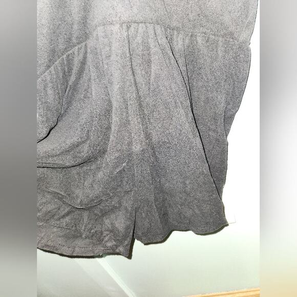 Wild Fable Black Terry Halter Romper Womens Sleeveless Casual Summer - Picture 2 of 9